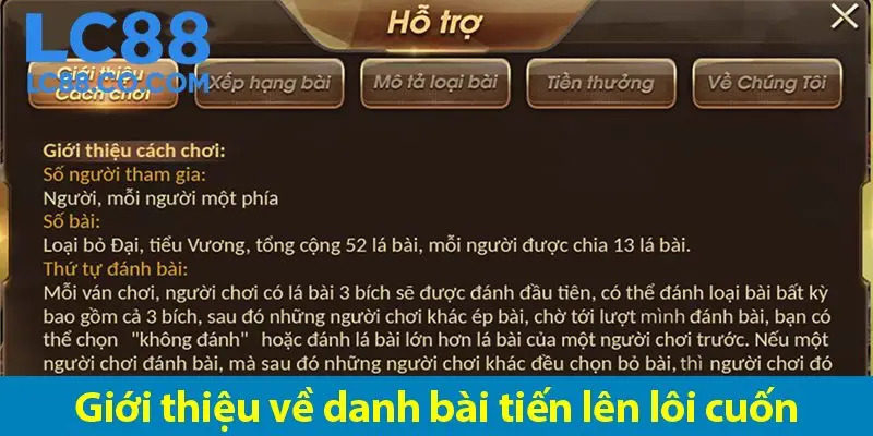 Bài tiến lên: Khám phá luật chơi và kinh nghiệm không thua từ cao thủ