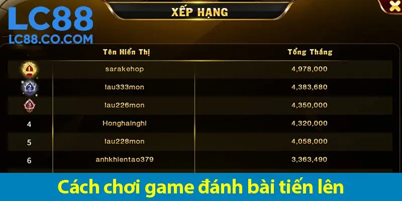 Bài tiến lên: Khám phá luật chơi và kinh nghiệm không thua từ cao thủ